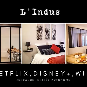  Apartamento L'indus 3 Etoiles Wifi, Netflix, Disney, Coeur De Bastide